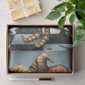 Decoupage Paper Melancholic Clown Tissuepapier (Geschenk)