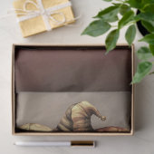 Decoupage Paper Melancholic Clown  Tissuepapier (Geschenk)