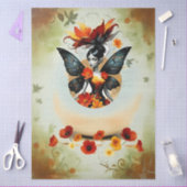 Decoupage Paper Whimsical Flower Fairy Tissuepapier (Craft)