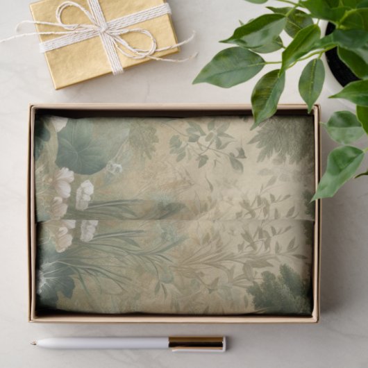 Decoupage papier Botanisch, Vogels, Bos (Geschenk)