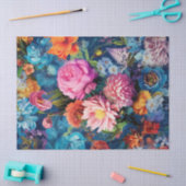 Decoupage papier- De taal van bloemen 1 Tissuepapier (Craft)