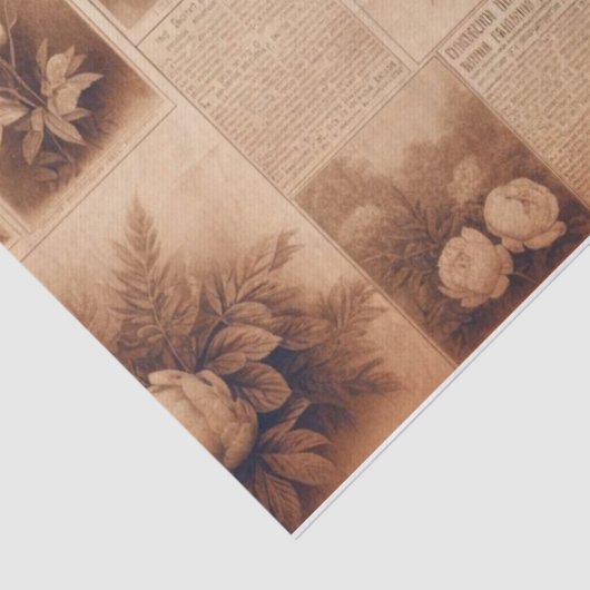 Decoupage papier in stijl (Detail)