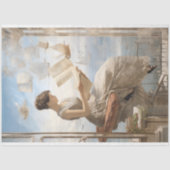 Decoupage papier, inpakken, - Balkon Reflecties 1 Tissuepapier (Voorkant)