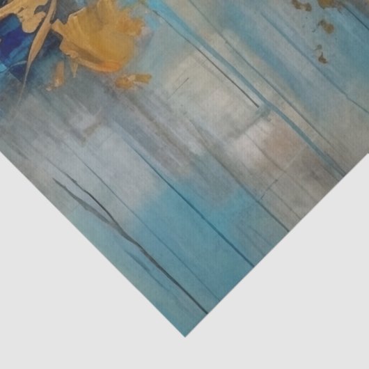 Decoupage papier, inpakken- Botanische ingewikkeld Tissuepapier (Detail)