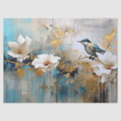 Decoupage papier, inpakken- Botanische ingewikkeld Tissuepapier (Voorkant)