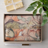 Decoupage papier, inpakken, - Etherisch boeket 2 Tissuepapier (Geschenk)