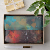 Decoupage papier, inpakken - gevederde melodieën 1 tissuepapier (Geschenk)