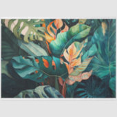 Decoupage papier, inpakpapier - betoverd Oerwoud Tissuepapier (Voorkant)