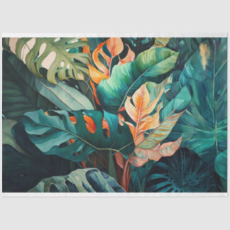 Decoupage papier, inpakpapier - betoverd Oerwoud Tissuepapier