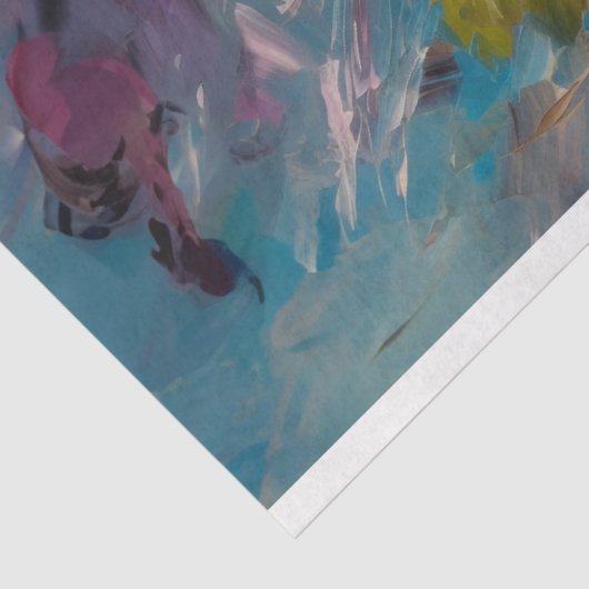 Decoupage papier, inpakpapier - Celestial Petals Tissuepapier (Detail)