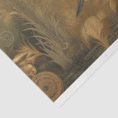 Decoupage papier Steampunk Botanische bloemen (Detail)