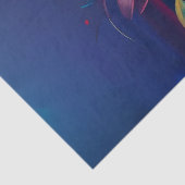 Decoupage papier, Verpakking - Bloemen Kaleidoscoo Tissuepapier (Detail)