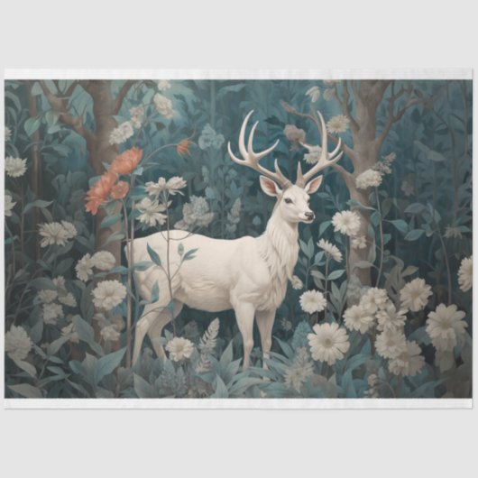 Decoupage Papier, Verpakking - Fluistert van het W Tissuepapier (Voorkant)