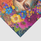 Decoupage papier - Vet Modern Floral Design (Detail)