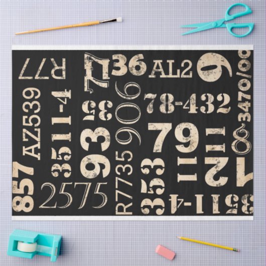 Decoupage papier voor meubelen (Craft)