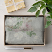 decoupage-papier voor winterse Rozen Tissuepapier (Geschenk)