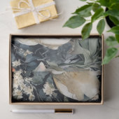 Decoupage papier, wikkelen, - raadselachtige plant tissuepapier (Geschenk)