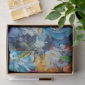 Decoupage papier, wikkeling De taal van bloemen 1 Tissuepapier (Geschenk)