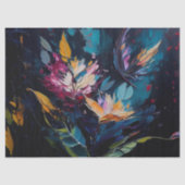 Decoupage papier, Wrapping Pa Bloemen Kaleidoscoop Tissuepapier (Voorkant)