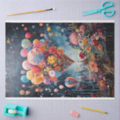 Decoupage papier - zwevende dromen (Craft)