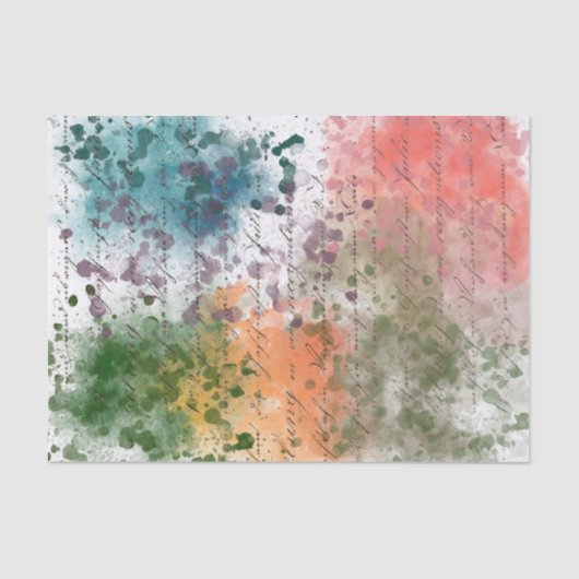 decoupage-papieren patroon tissuepapier (Voorkant)