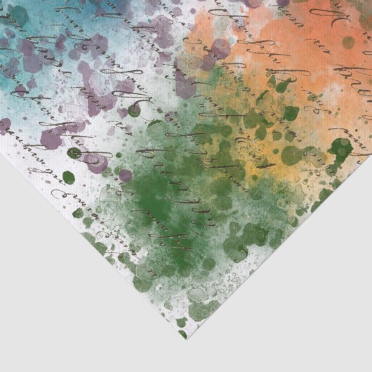 decoupage-papieren patroon tissuepapier (Detail)