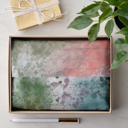 decoupage-papieren patroon tissuepapier (Geschenk)