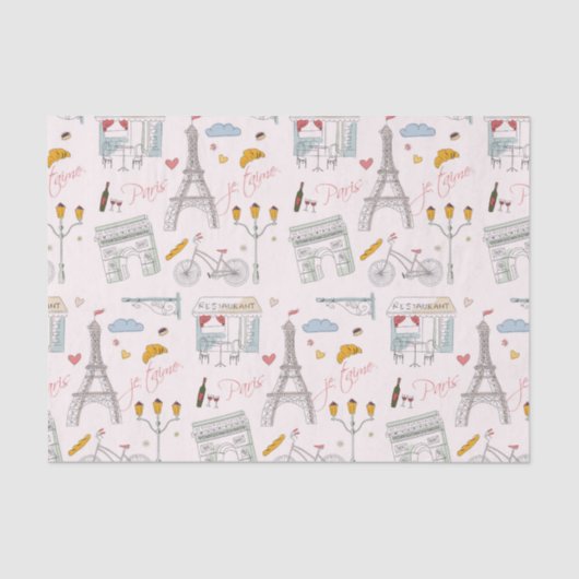 Decoupage Paris Tissuepapier (Voorkant)