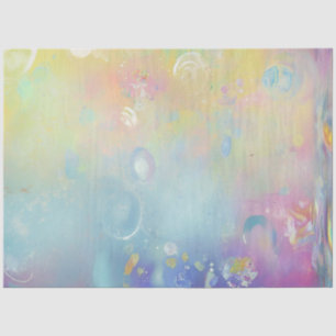 Decoupage Pastel Faux Finish Achtergrond Abstract Tissuepapier