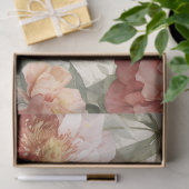 Decoupage Pastel Floral Lion Tissue Paper Tissuepapier (Geschenk)