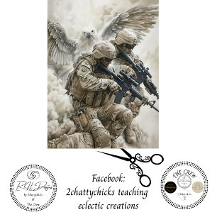 Decoupage Patriottisch Militair Soldaat Vrijheid Tissuepapier