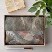 Decoupage Patriottische Wasbeer met Vlag Bandana Tissuepapier (Geschenk)