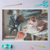 Decoupage Pig Penelope bij de Salon Tissuepapier (Craft)