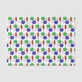 Decoupage Ping Pong Tafeltennis Verjaardagsfeest Tissuepapier (Voorkant)