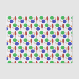 Decoupage Ping Pong Tafeltennis Verjaardagsfeest Tissuepapier