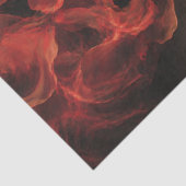 Decoupage Pioen Smokey Vlam Sintel Bloem Tissuepapier (Detail)