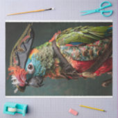 Decoupage Pirate Conure Parrot Tissuepapier (Craft)