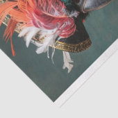 Decoupage Pirate Conure Parrot Tissuepapier (Detail)