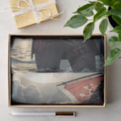 Decoupage - Pirate kapitein dappere Kat - Tissuepapier (Geschenk)