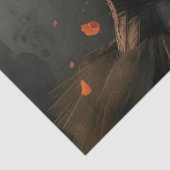 Decoupage Poetic Gothic Motifs  Tissuepapier (Detail)