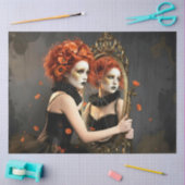 Decoupage Poetic Gothic Motifs  Tissuepapier (Craft)