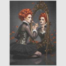 Decoupage Poetic Gothic Motifs Tissuepapier