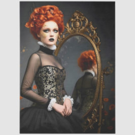 Decoupage Poetic Gothic Motifs Tissuepapier