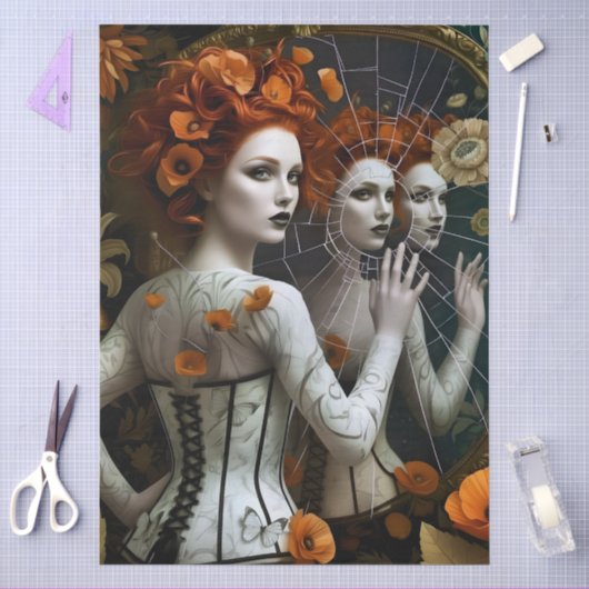 Decoupage Poetic Gothic Motifs Tissuepapier (Craft)