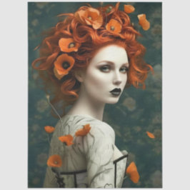 Decoupage Poetic Gothic Motifs Tissuepapier