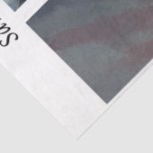 Decoupage Police Tribute Handsaws  Tissuepapier (Detail)