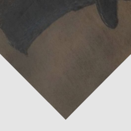 Decoupage Pompoen Jack-o-Lantern Halloween Gothic Tissuepapier (Detail)