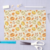 Decoupage Pompoenen Halloween Thanksgiving Tissuepapier (Craft)