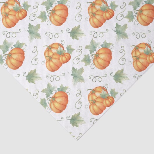 Decoupage Pompoenen Halloween Thanksgiving Tissuepapier (Detail)