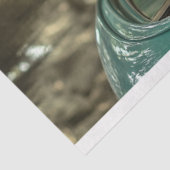 Decoupage Poster auto en modieuze dame foto Tissuepapier (Detail)